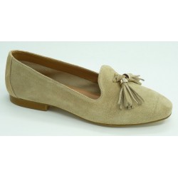 Zapato mujer marca montiel ca en color beige