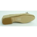 Zapato mujer marca montiel ca en color beige