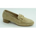 Zapato mujer marca montiel ca en color beige