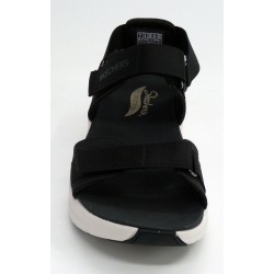Sandalia mujer marca skechers en color negro