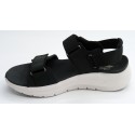 Sandalia mujer marca skechers en color negro