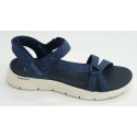 Sandalia mujer marca skechers en color azul