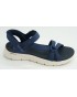 Sandalia mujer marca skechers en color azul