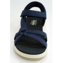 Sandalia mujer marca skechers en color azul
