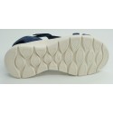 Sandalia mujer marca skechers en color azul