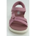 Sandalia mujer marca skechers en color rosa