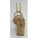 Sandalia mujer marca bibi louen color beige
