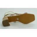 Sandalia mujer marca bibi louen color beige
