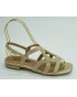 Sandalia mujer marca bibi louen color oro