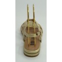 Sandalia mujer marca bibi louen color oro