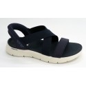 Sandalia mujer marca skechers en color marino