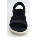 Sandalia mujer marca skechers en color marino