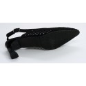 Zapato mujer marca miss elastic en color negro