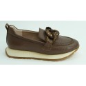 Zapato mujer marca hispanitas en color marron