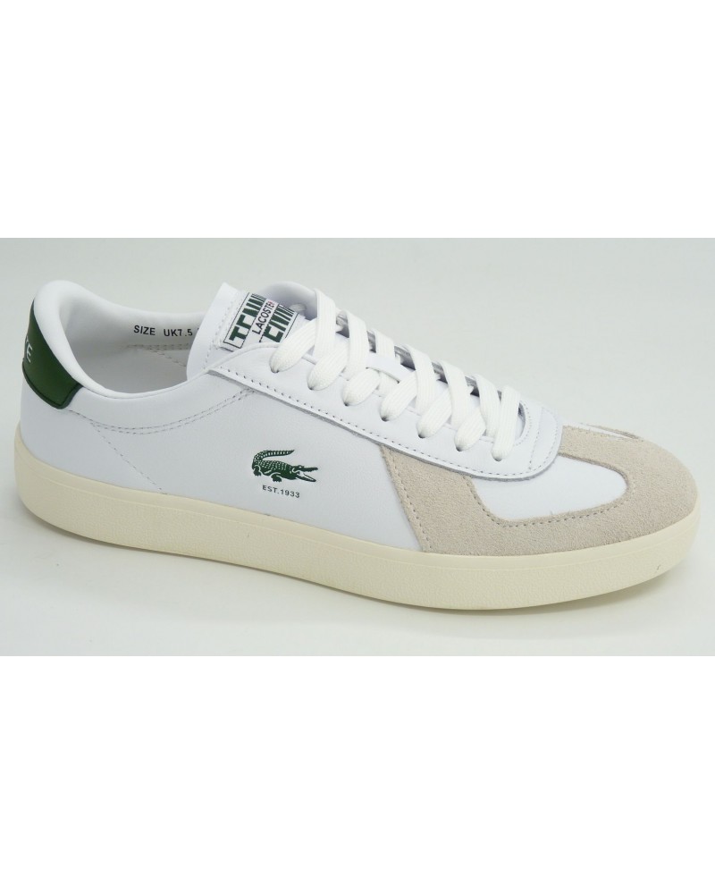 Deportivo hombre marca lacoste en color blanco