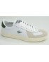 Deportivo hombre marca lacoste en color blanco