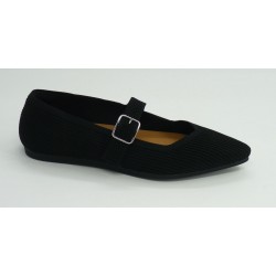 Zapato mujer marca miss elastic en color negro