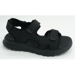 Sandalia hombre marca skechers en color negro