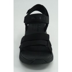 Sandalia mujer marca skechers en color negro