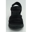 Sandalia mujer marca skechers en color negro