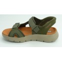Sandalia hombre marca skechers en color verde