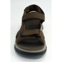 Sandalia hombre marca skechers en color marron