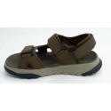 Sandalia hombre marca skechers en color marron