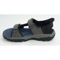 Sandalia hombre marca skechers en color azul