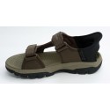 Sandalia hombre marca skechers en color marron