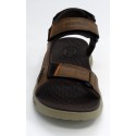 Sandalia hombre marca skechers en color marron