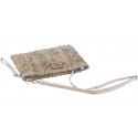 Cartera mujer marca simo sastre en color beige 