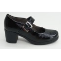 Zapato mujer marca pitillos en color negro