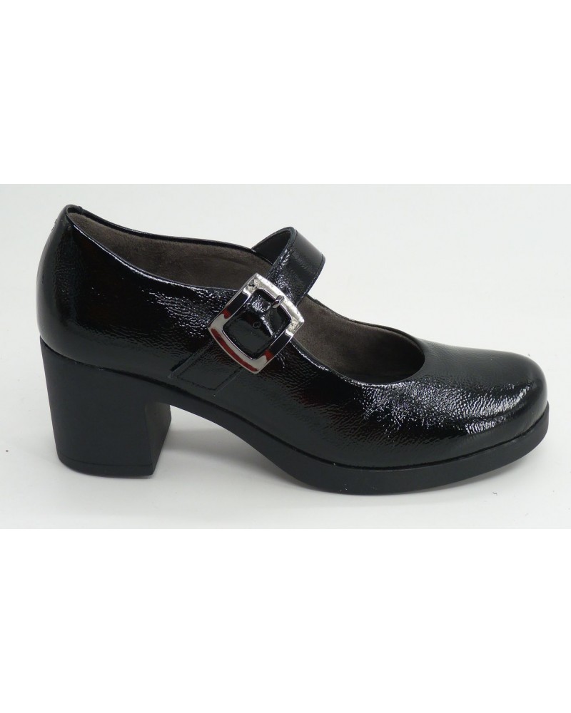 Zapato mujer marca pitillos en color negro