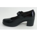 Zapato mujer marca pitillos en color negro
