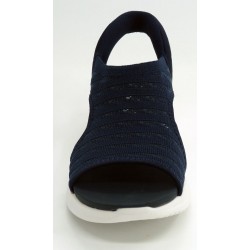 Sandalia mujer marca skechers en color marino