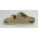 Sandalia mujer marca genuinsen color beige