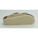 Sandalia mujer marca genuinsen color beige