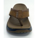 Sandalia hombre marca skechers en color marron