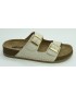 Sandalia mujer marca walk & fly en color blanco