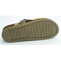 Sandalia mujer marca walk & fly en color beige