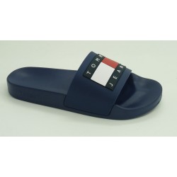Sandalia mujer marca tommy hilfiger en color marino