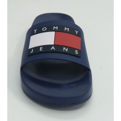 Sandalia mujer marca tommy hilfiger en color marino