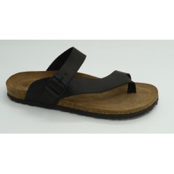 Sandalia hombre marca montiel in en color marron