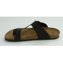 Sandalia hombre marca montiel in en color marron