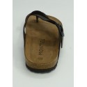 Sandalia hombre marca montiel in en color marron