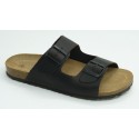 Sandalia hombre marca montiel in en color marron