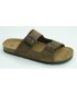 Sandalia hombre marca montiel in en color beige