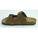 Sandalia hombre marca montiel in en color beige