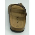 Sandalia hombre marca montiel in en color beige