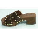 Sandalia mujer marca top 3 en color marron